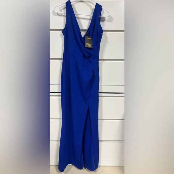 Woodsea Blue Formal Floor Length Dress NWT - Picture 1 of 2